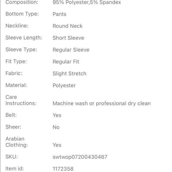 „🌸5/$25🌸NWOT Shein Plaid/ Grid Self Belted Pants Size large - Picture 14 of 16